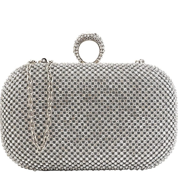 Rhinestone clutch purse NEW - Picture 4 of 7